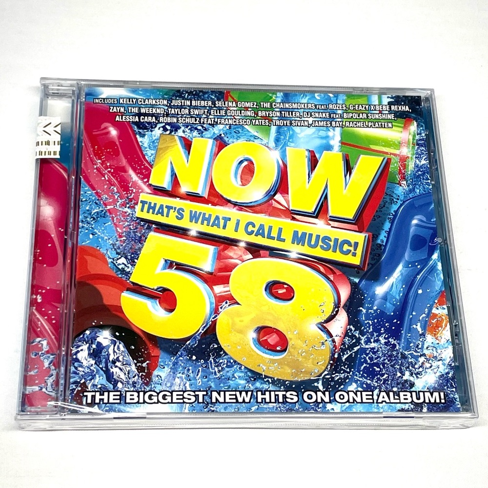 Now 58 That’s What I Call Music CD Songs 22 Tracks Total Shrink Wrapped New